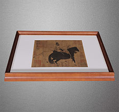 志丹书画装裱配框服务案例